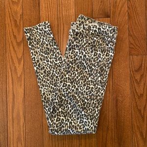 American Eagle Animal Print Jeans